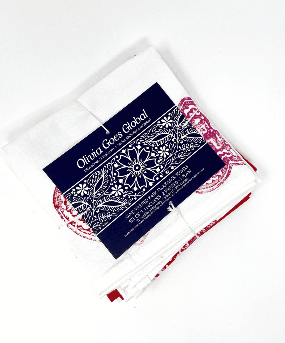 German Beer Stein Flour Sack Tea Towels