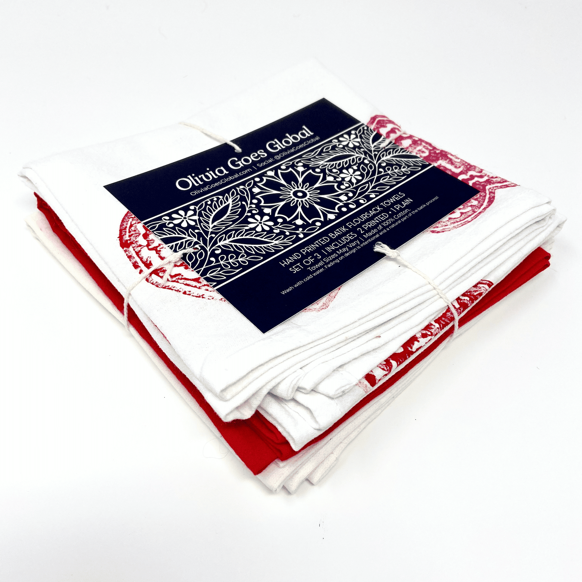 German Beer Stein Flour Sack Tea Towels