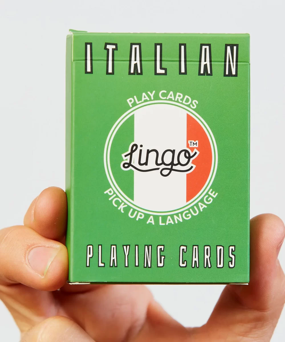 Italian Lingo Playing Cards
