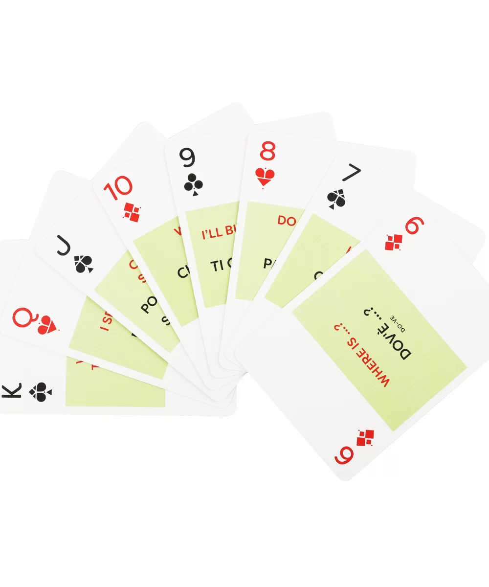 Italian Lingo Playing Cards