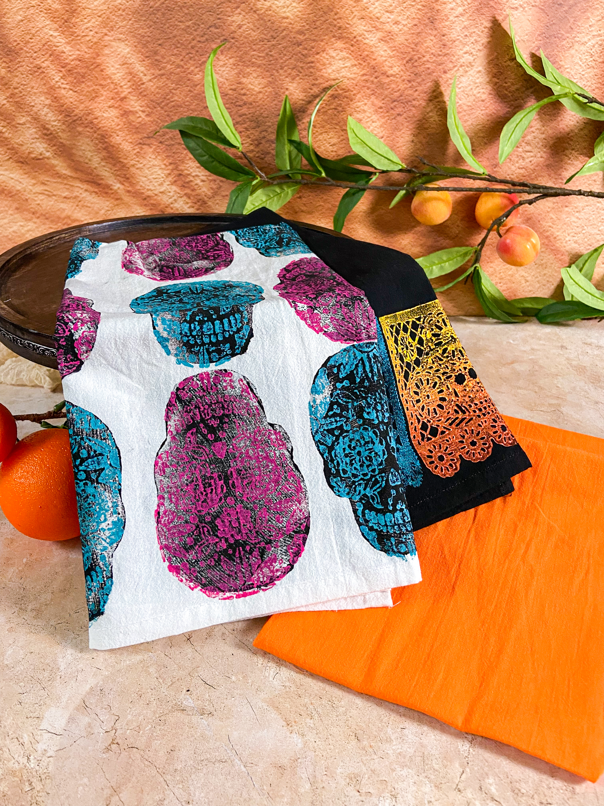 Day of the Dead Tea Towels - Set of 3 - Image 8