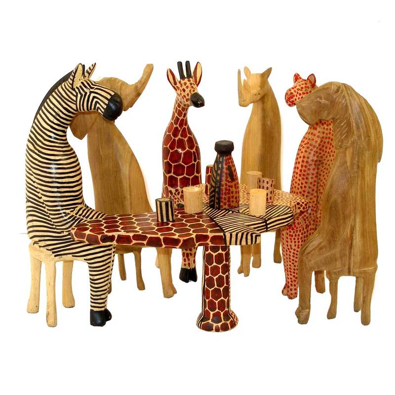 Party Animals Table Display