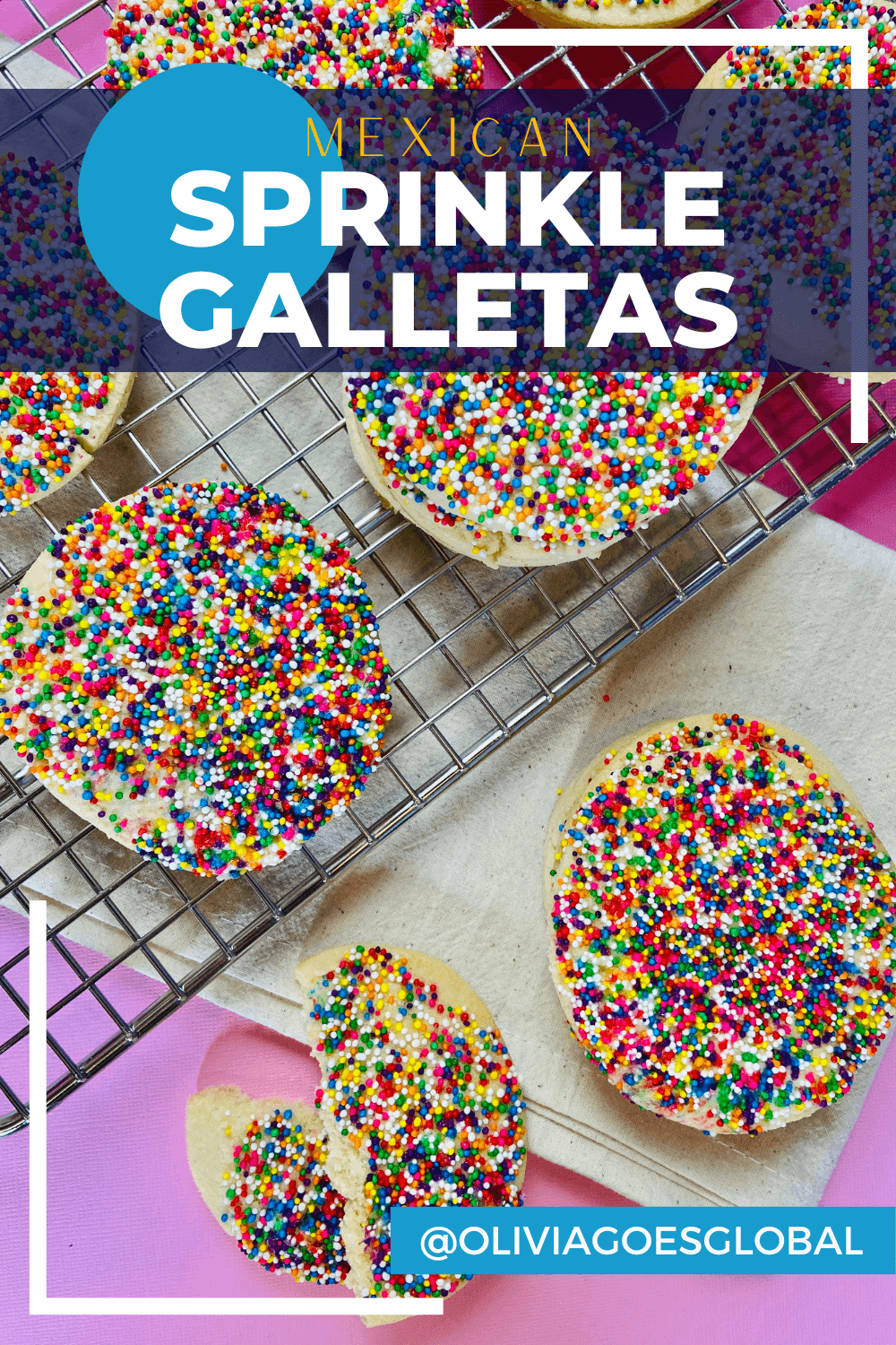 Festive Mexican Sprinkle Galletas With Video