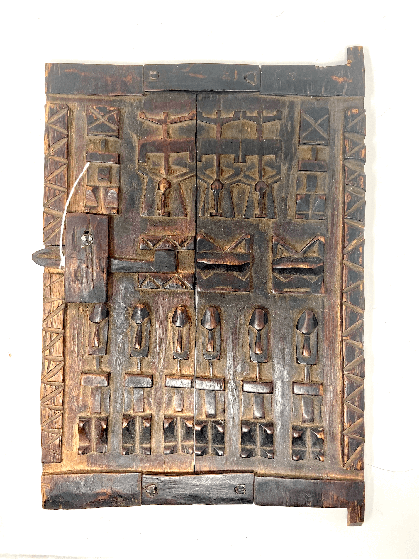 Mali Hand Carved Granary Door - Image 2