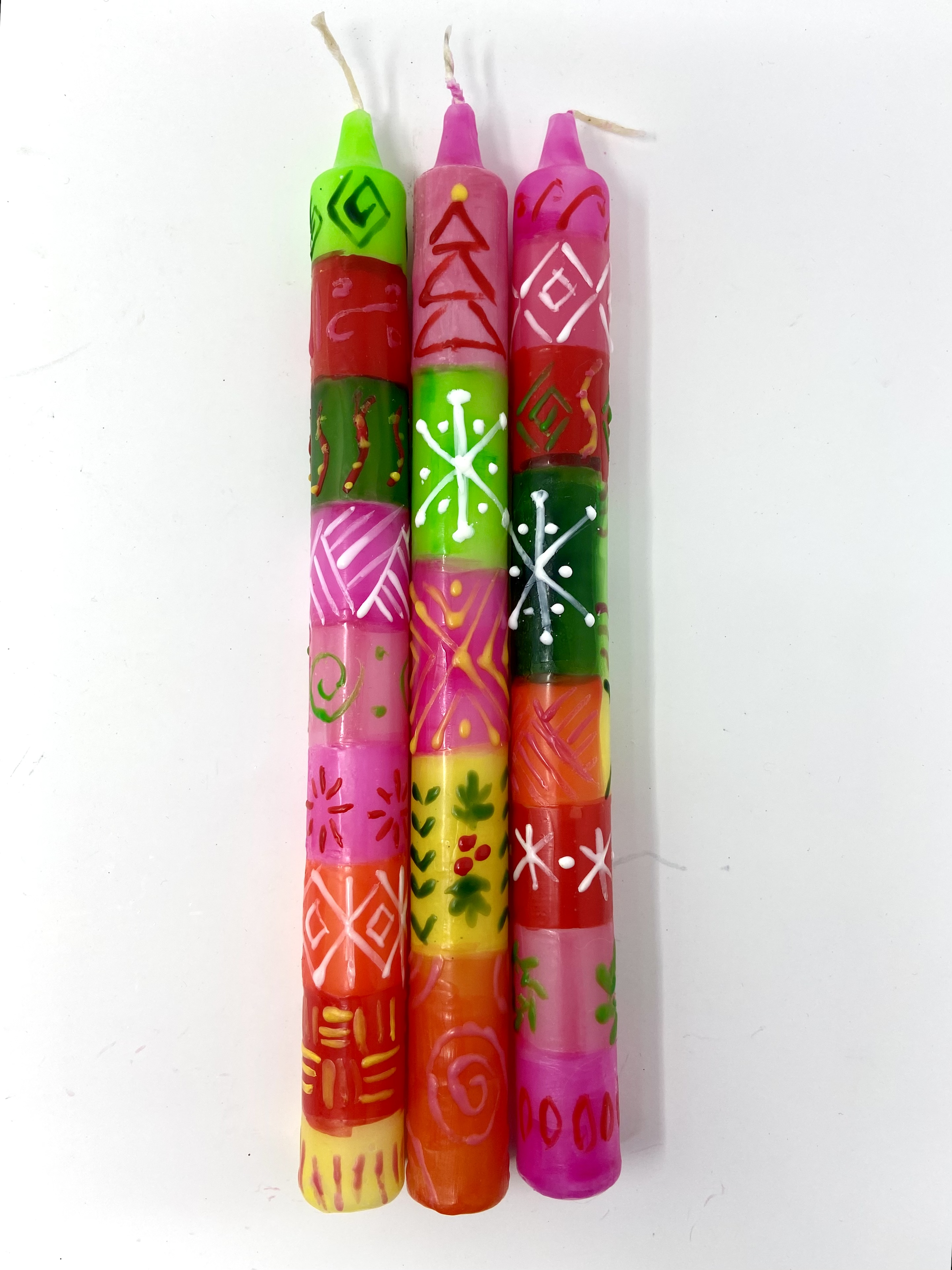 Furaha Christmas Dinner Candles - Set/3 - Image 2